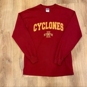 Iowa State Cyclones Long Sleeve T-shirt Tee